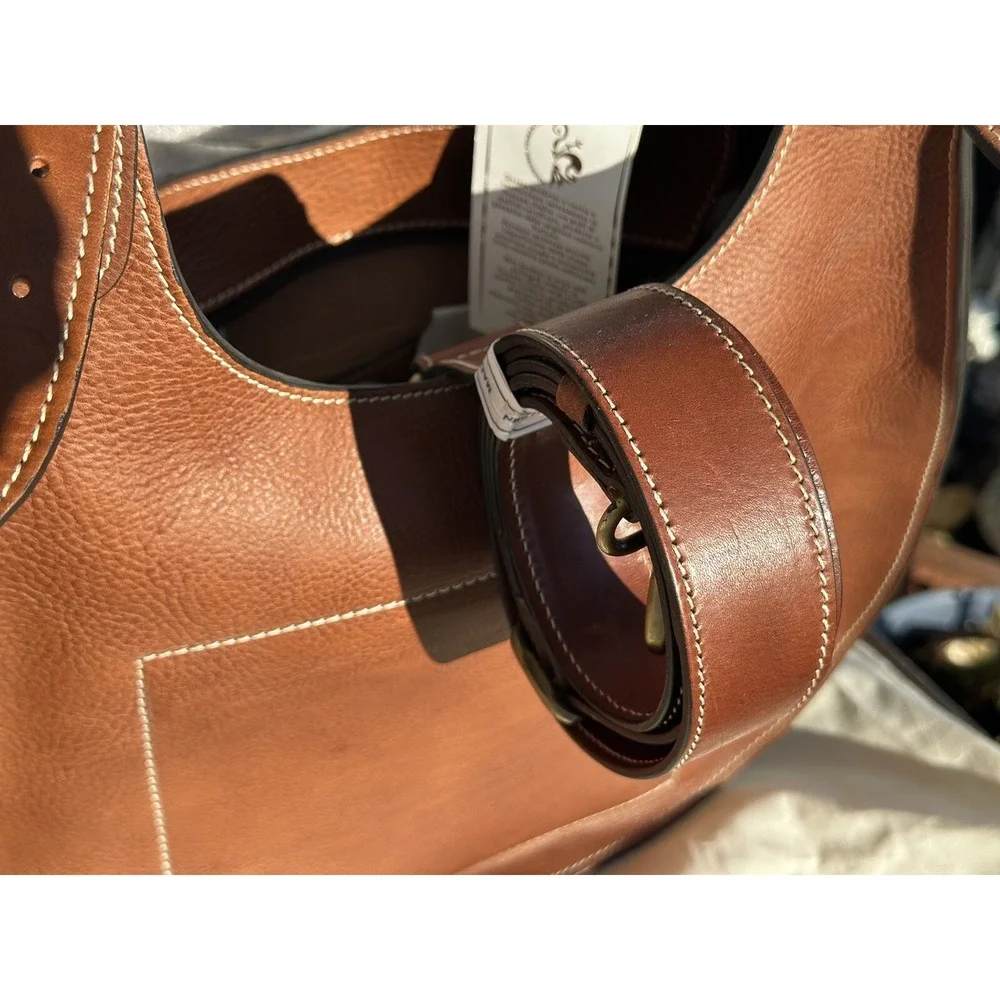 ANONIMO FIORENTINO Women's Made In‎ Italy Grained Hobo Shoulder satchel Handbag